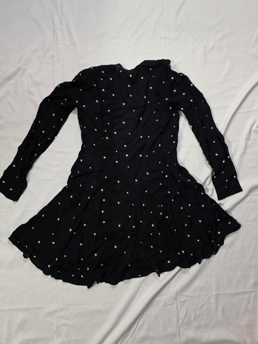Reformation Women's Moon Wrap Mini Dress - Picture 2 of 5